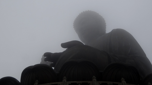 Statue of Gautama Buddha at Ngong Ping